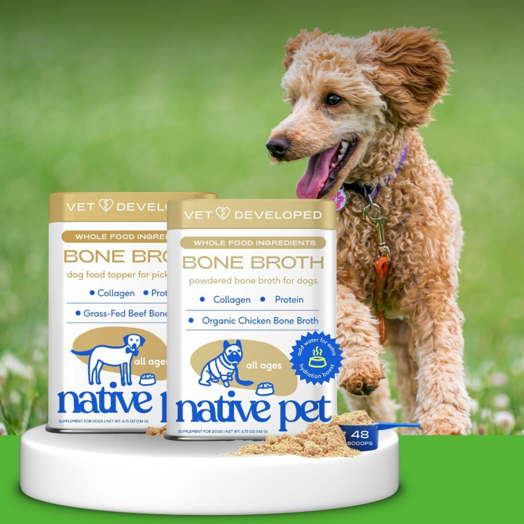 Native Pet Bone Broth for Dogs| HappyBarker